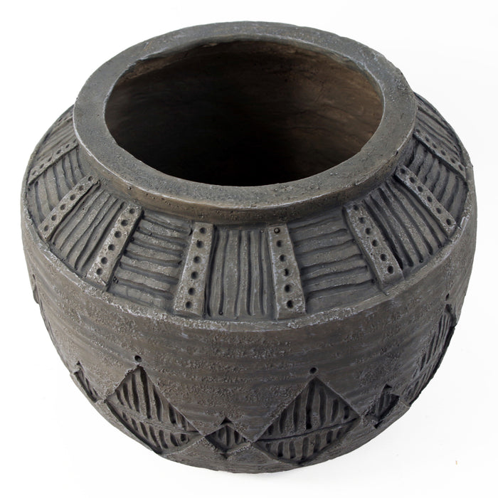 Large Composite Diamond Planter