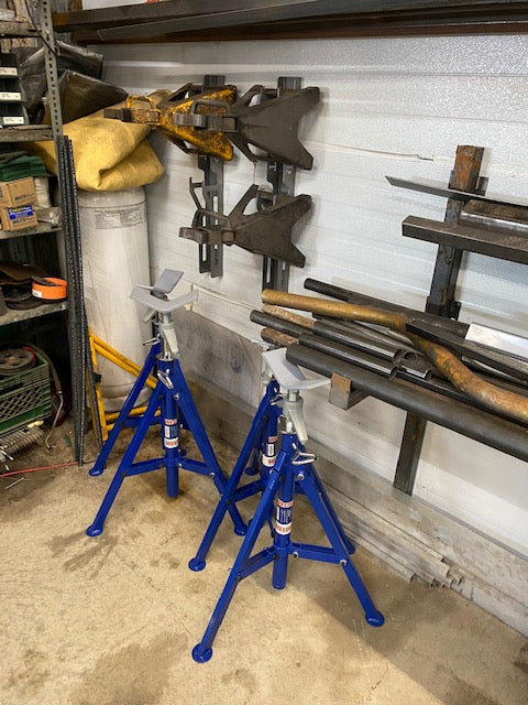 LARGE Jack Stand Storage Rack - PAIR