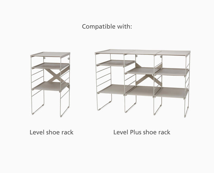 [half-width] Level™ Pack of 2 Adjustable Shelves - 55010 - INFO