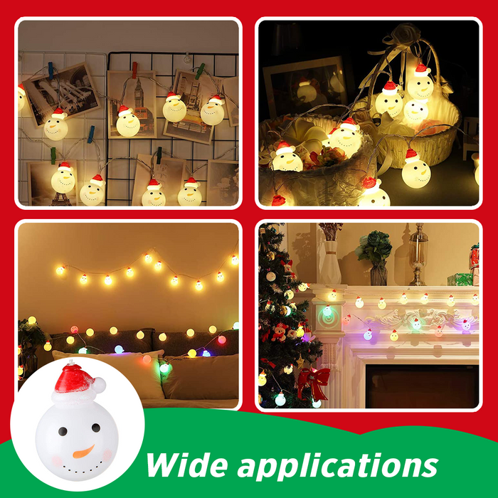 LightUp! Snowman Garland Lights