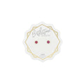 Lotus Birthstone Earrings July
