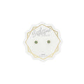 Lotus Birthstone Earrings May