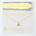 Lotus Labradorite Necklaces