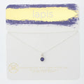 Lotus Lapis Necklace