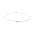 Lotus Silver Arcade Bangle