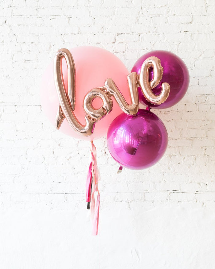 Love Giant Script Bouquet