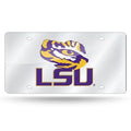 LSU Tigers License Plate Laser Cut