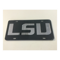 LSU Tigers License Plate Laser Cut