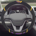 LSU Tigers Steering Wheel Cover Mesh/Stitched