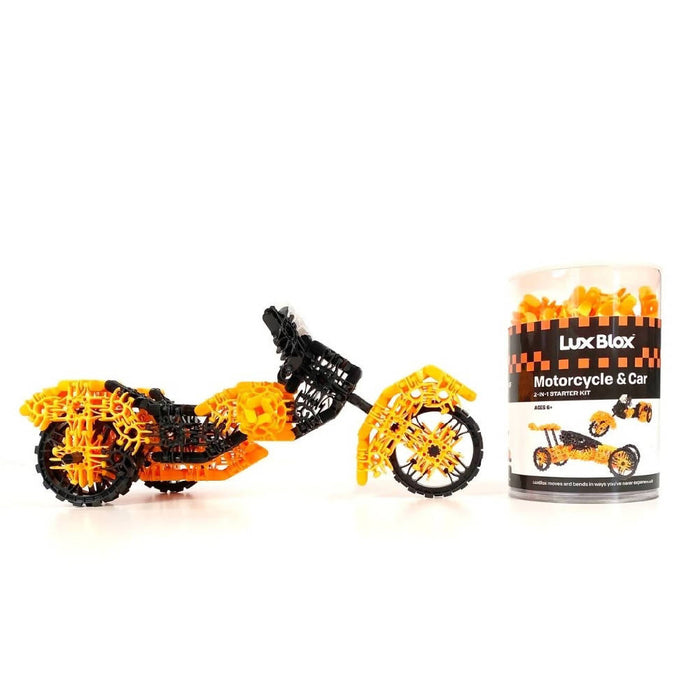 Lux Blox Motorcycle / Car 2-in-1 Fun Starter Pack