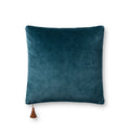 Magnolia Home by Joanna Gaines x Loloi Pillow | Navy / Coffee PILLOW Magnolia Home by Joanna Gaines x Loloi