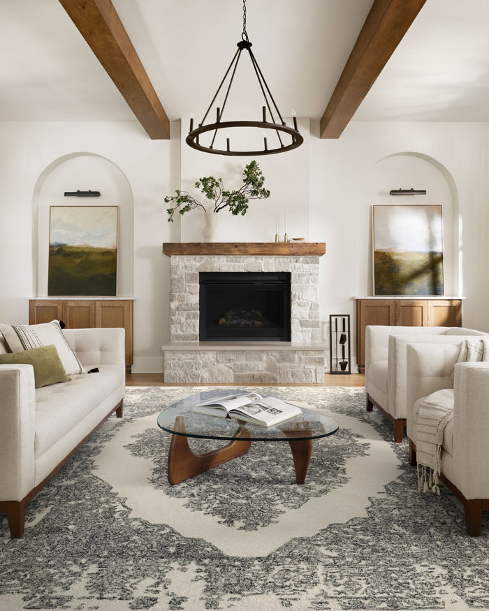 Magnolia Home by Joanna Gaines x Loloi Pillow | Sage / Sand PILLOW Magnolia Home by Joanna Gaines x Loloi