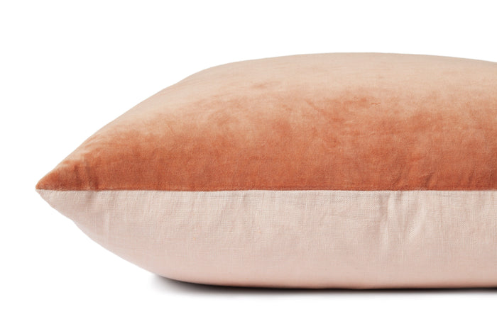 Magnolia Home by Joanna Gaines x Loloi Pillow | Sand / Blush PILLOW Magnolia Home by Joanna Gaines x Loloi