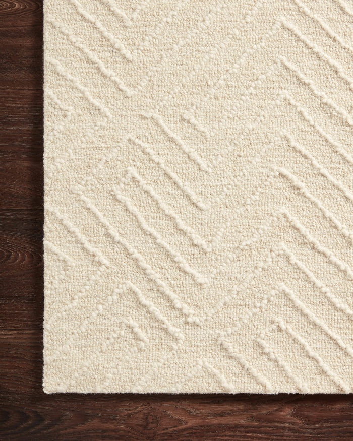 Magnolia Home by Joanna Gaines x Loloi Sarah Rug | Ivory Magnolia Home by Joanna Gaines x Loloi
