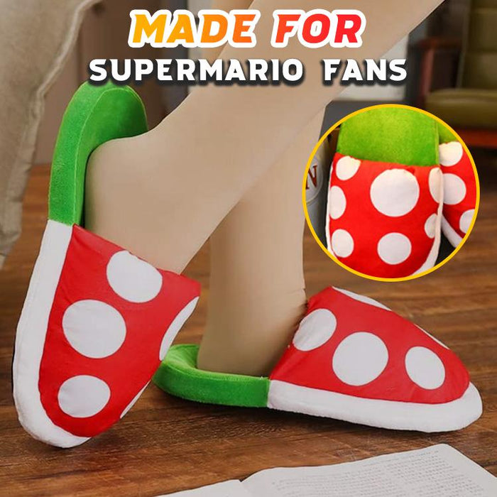 MarioFun Piranha Plant Slippers