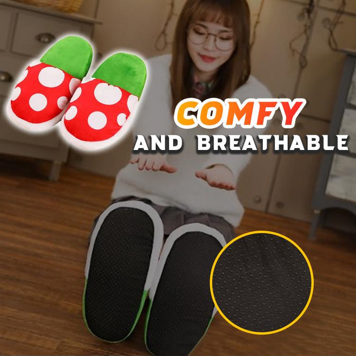 MarioFun Piranha Plant Slippers