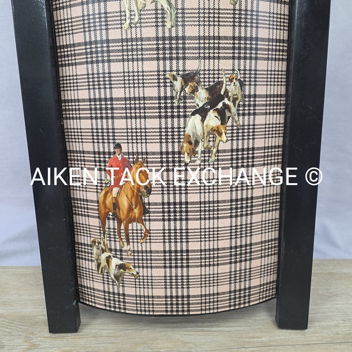 Metal Fox Hunting Wall Decor