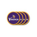 Minnesota Vikings Coaster 4 Pack Set