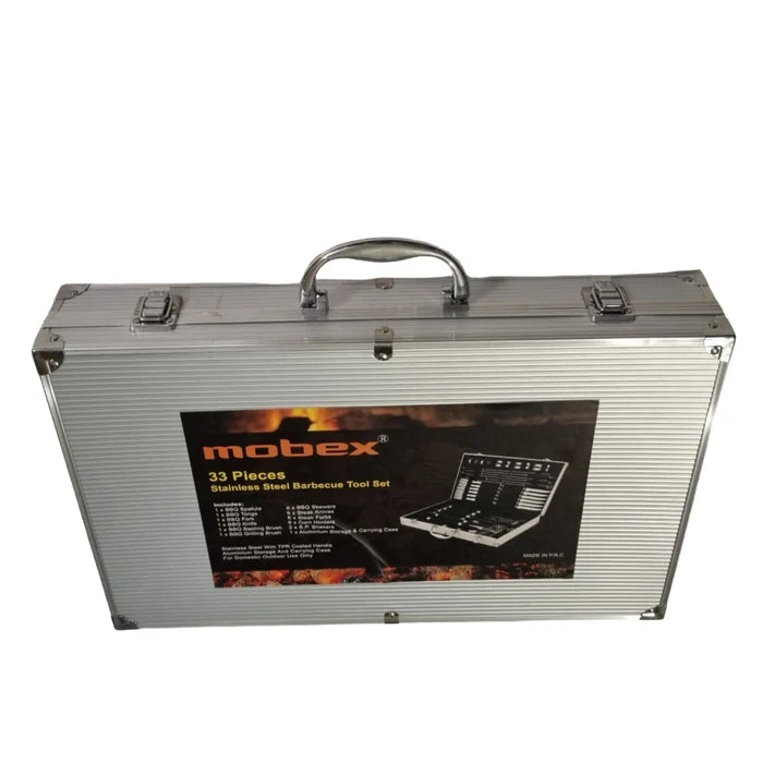 MOBEX Stainless Steel Barbecue Tool Set