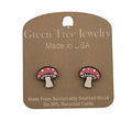 Mushroom Stud Earrings