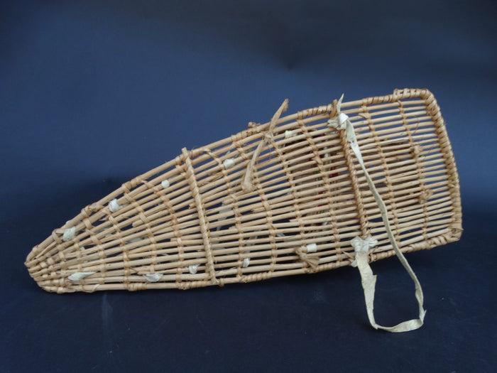 Native American Miniature Cradle Basket circa 1940s