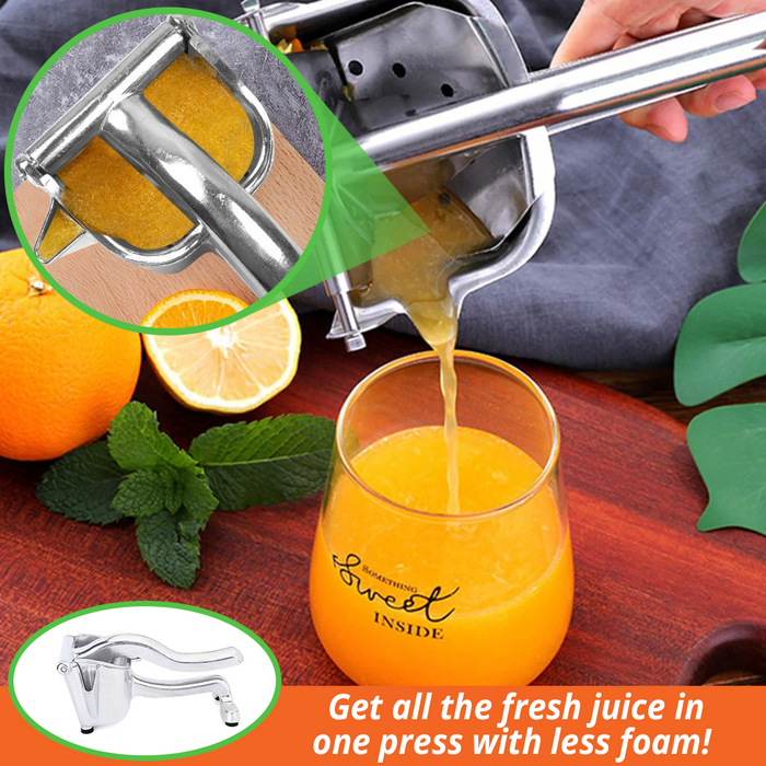 Natural Juice Aluminum Manual Juice Squeezer