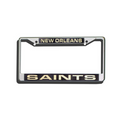New Orleans Saints License Plate Laser Frame