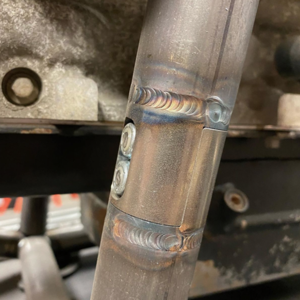 NON Interlocking ID Tube Clamp - Round