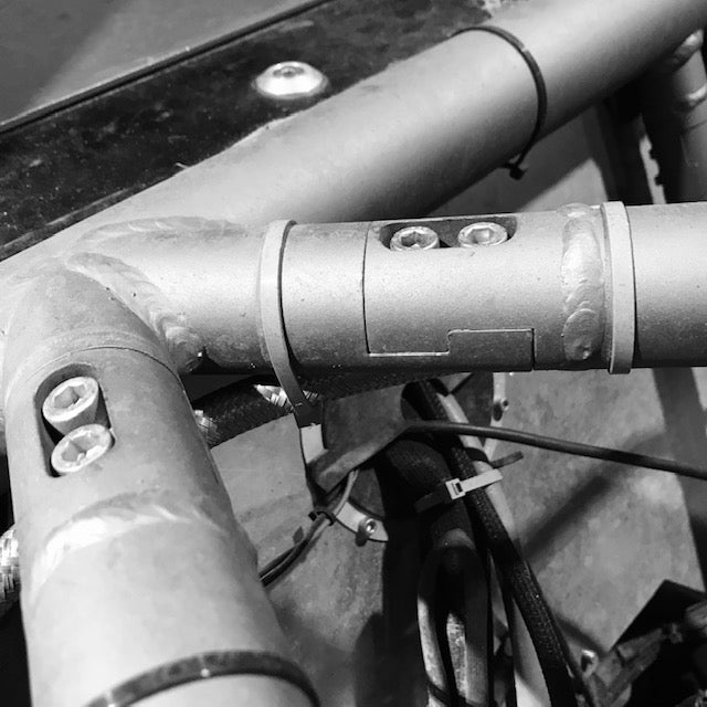 Notch Ready Interlocking ID Tube Clamp - Round