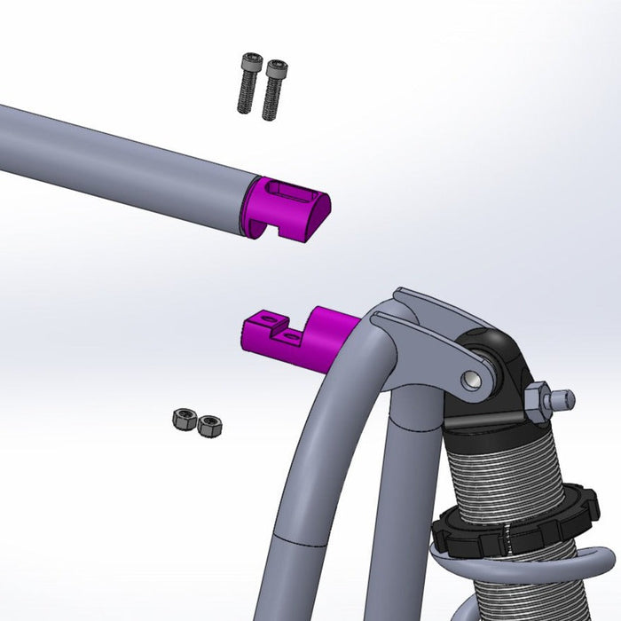 Notch Ready Interlocking ID Tube Clamp - Round