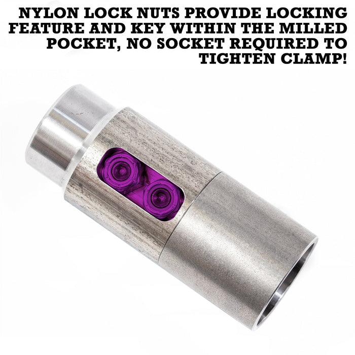 Notch Ready Interlocking ID Tube Clamp - Round