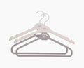 [hidden] Orderly™ Set of 2 Ecru Long Garment Hangers - 55018 - Image 1