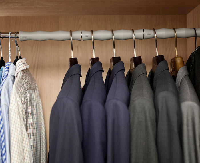 [hidden] [lifestyle] Orderly™ Pack of 2 Clothes Rail Large Spacer Set - 55007 - Image 2