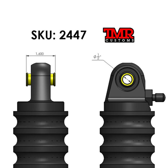 ORI Strut Spacer (1/2" Bolt x 1.6" Mounting Width)