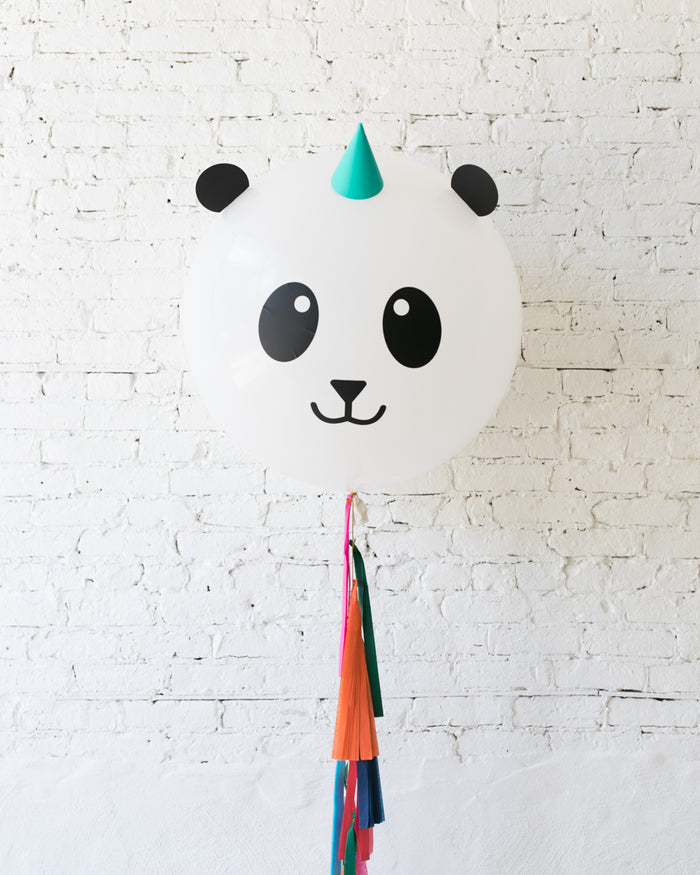 Panda Specialty Giant Balloon with Tassel