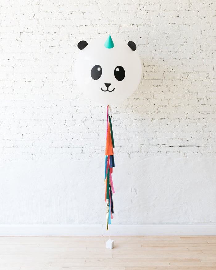 Panda Specialty Giant Balloon with Tassel