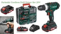 PARKSIDE Cordless Drill Driver Set 20V