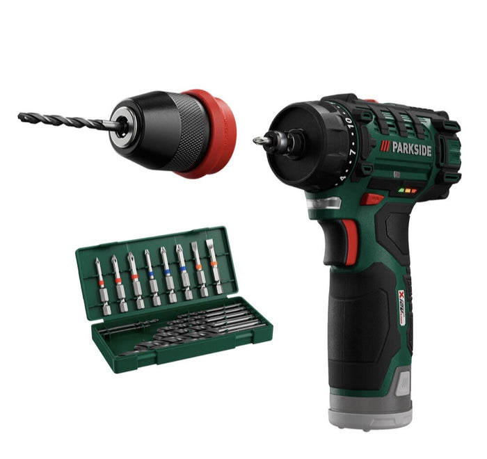 Parkside PBSA 12 D4 / PBSA 12 F5 -12 V Drill Driver