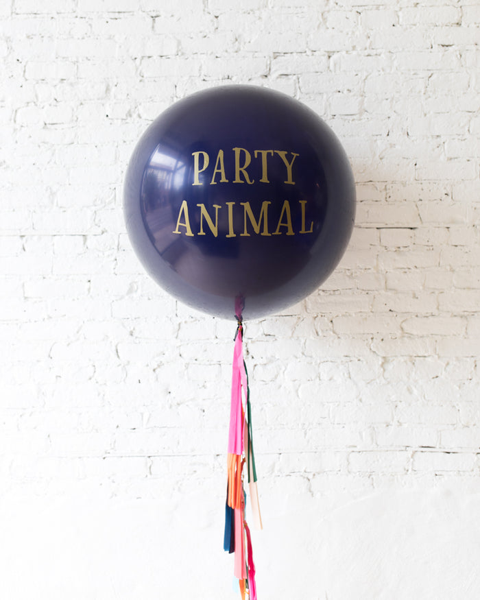 PARTY ANIMAL Giant Balloon with Tassel