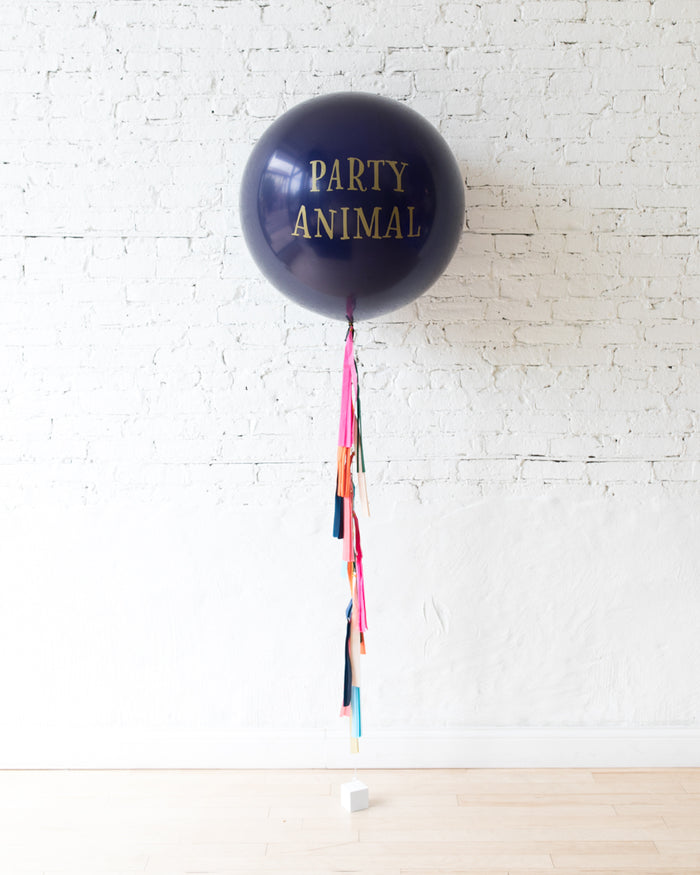 PARTY ANIMAL Giant Balloon with Tassel