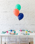 Party Animal Theme - 11in Balloons Centerpiece - bouquet of 3