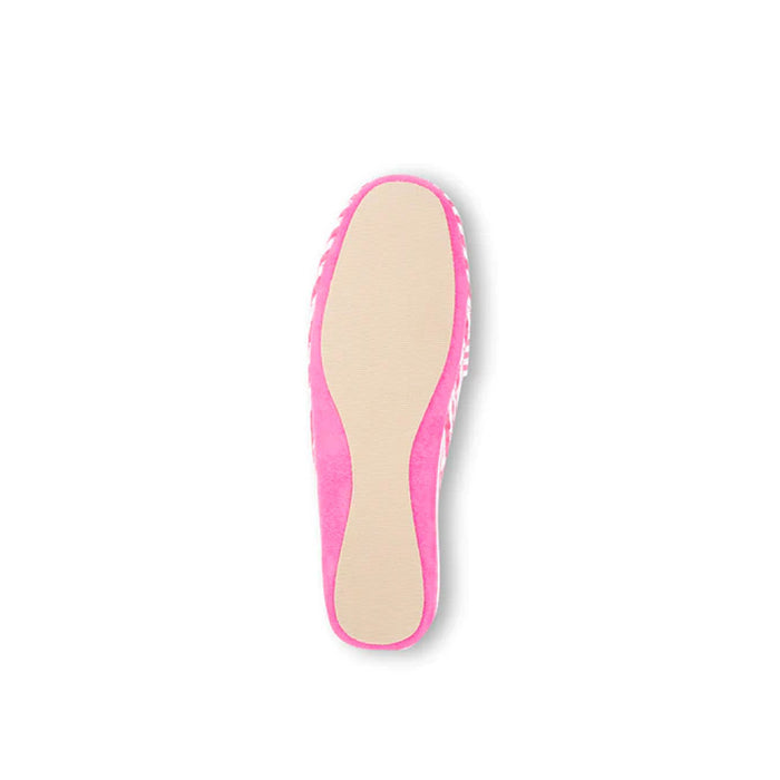 Patricia Green Zoe Gingham Check Slipper- Hot Pink