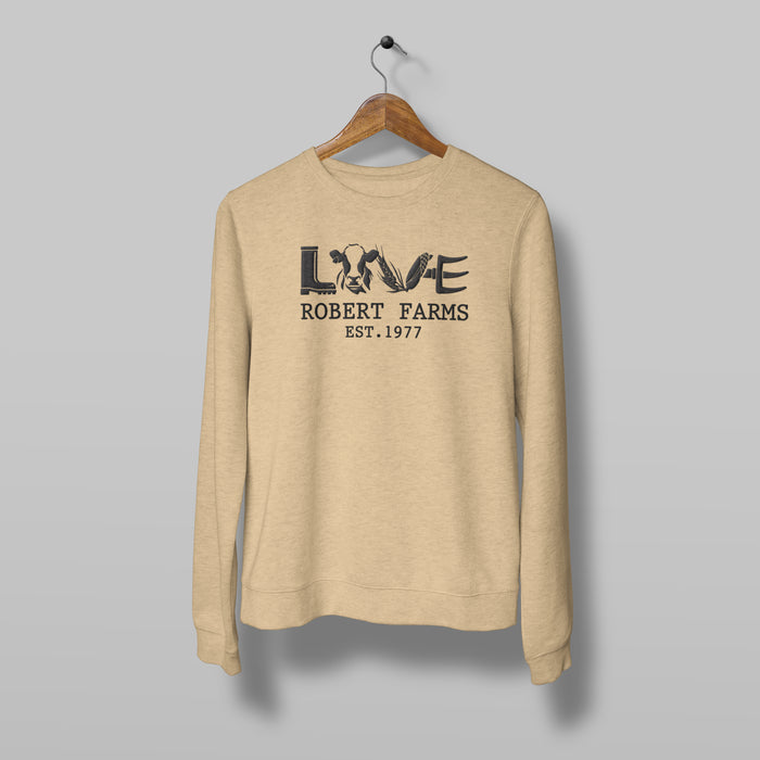 Personalized Farm Name  - Embroidered Unisex T-shirt, Hoodie, Sweatshirt