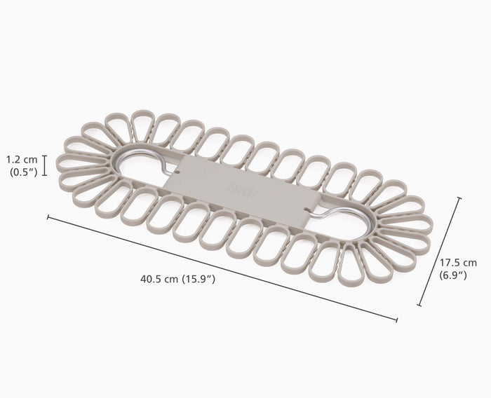 [half-width] Petal™ 32-piece Quick-grip Ecru Drying Hanger - 50052 - Image 5