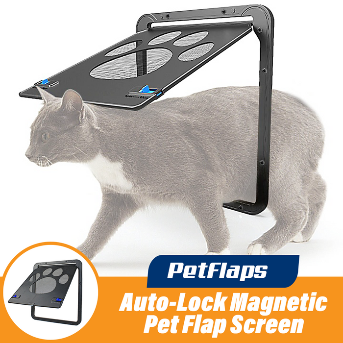 PetFlaps Auto-Lock Magnetic Pet Flap Screen