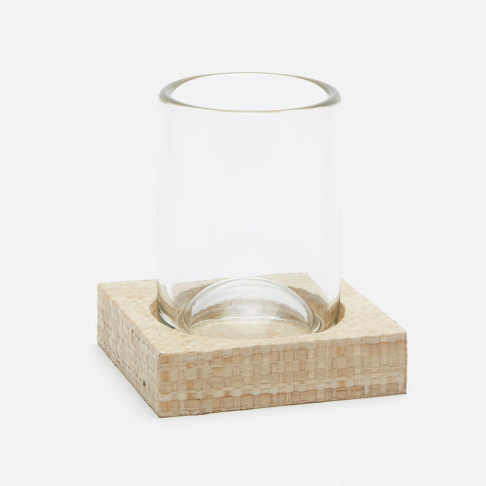 Pigeon & Poodle Ghent Bath Collection - Natural - Tumbler set