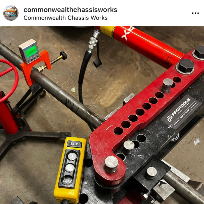 Plane of Bend Bracket/Tube Rotation Gauge