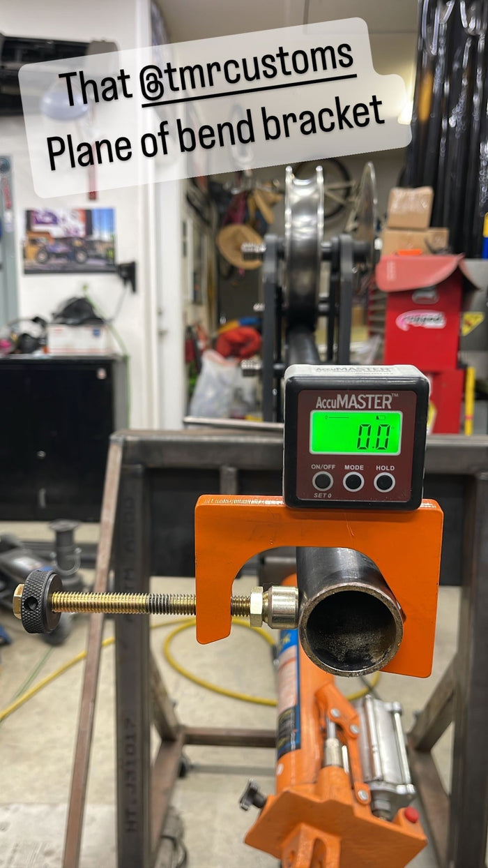 Plane of Bend Bracket/Tube Rotation Gauge