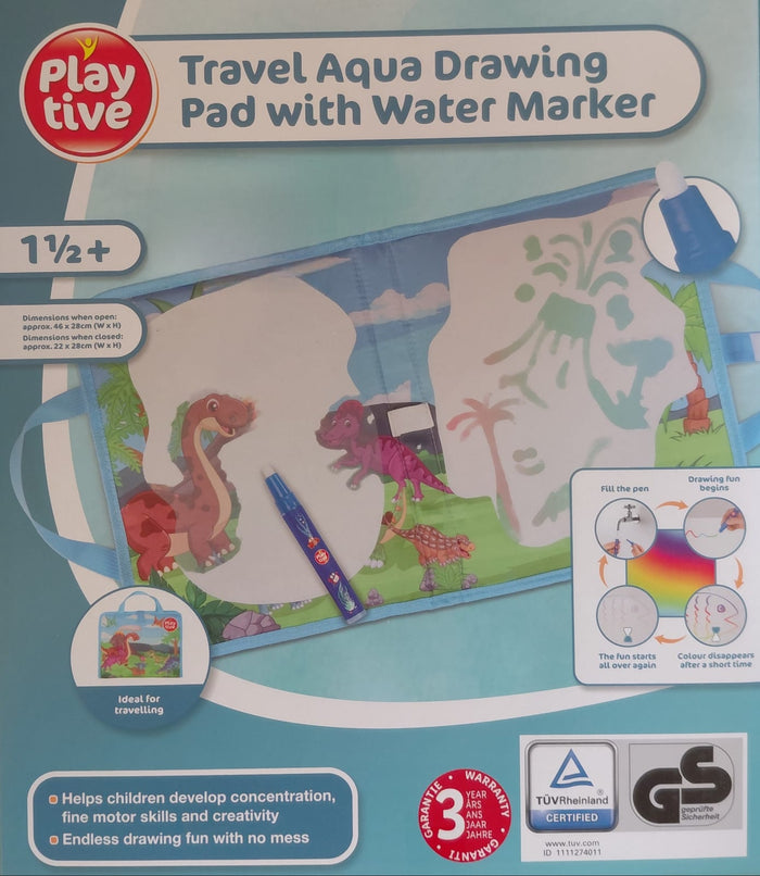 Playtive Travel Aqua Drawing Pad with Water Marker
