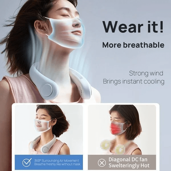Portable Neck Fan-2022 New Other Accessories MelodyNecklace
